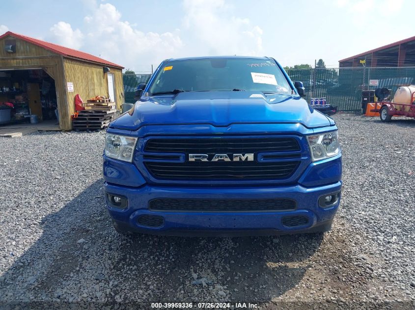 2019 Ram 1500 Big Horn/Lone Star 4X4 5'7 Box VIN: 1C6SRFFT4KN904174 Lot: 39959336