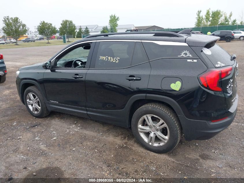 2019 GMC Terrain Sle VIN: 3GKALTEV1KL281768 Lot: 39959355