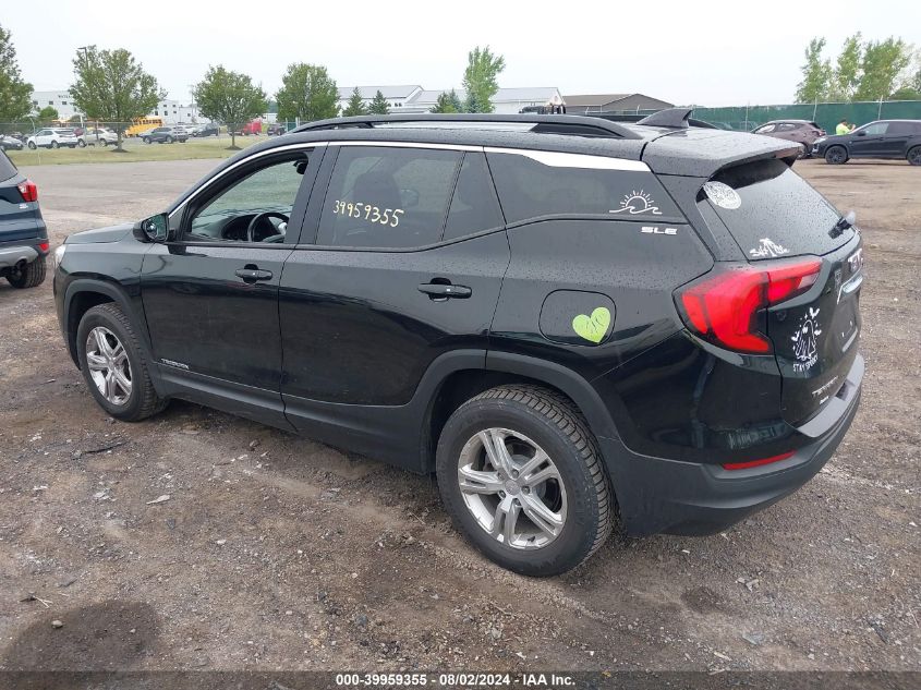 2019 GMC Terrain Sle VIN: 3GKALTEV1KL281768 Lot: 39959355