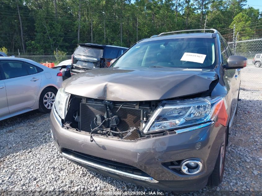 2014 Nissan Pathfinder S/Sv/Sl/Platinum VIN: 5N1AR2MM9EC615232 Lot: 39959365