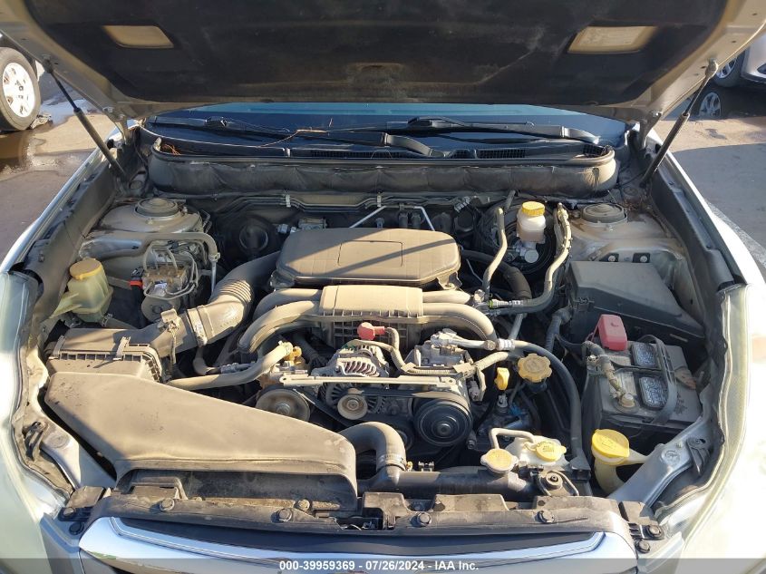 2011 Subaru Outback 2.5I Premium VIN: 4S4BRBCC3B3343754 Lot: 39959369