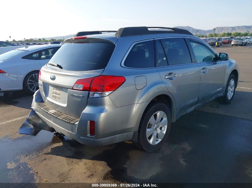 2011 Subaru Outback 2.5I Premium VIN: 4S4BRBCC3B3343754 Lot: 39959369