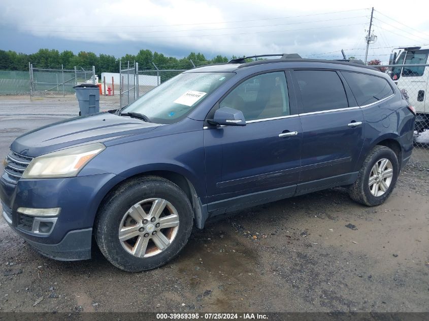 2013 Chevrolet Traverse Lt VIN: 1GNKRJKD5DJ118735 Lot: 39959395