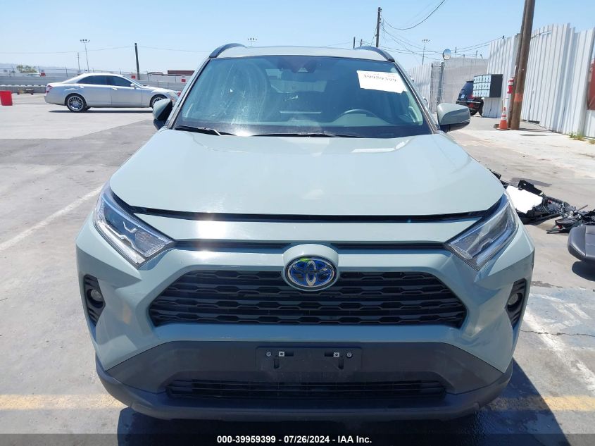 2021 Toyota Rav4 Hybrid Xle Premium VIN: 4T3B6RFV4MU045779 Lot: 39959399