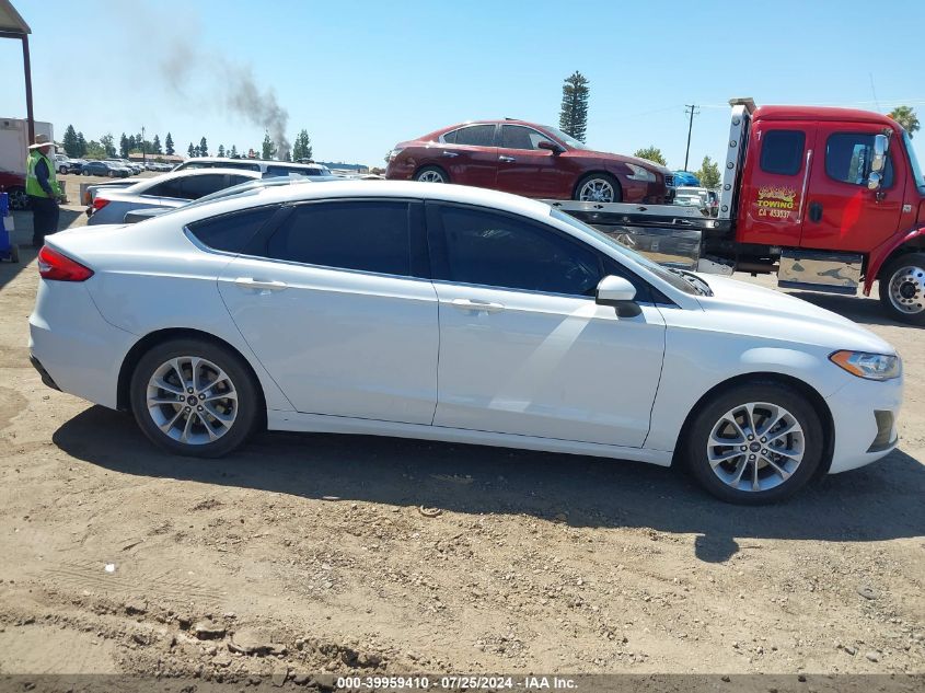 2020 Ford Fusion Se VIN: 3FA6P0H76LR129166 Lot: 39959410