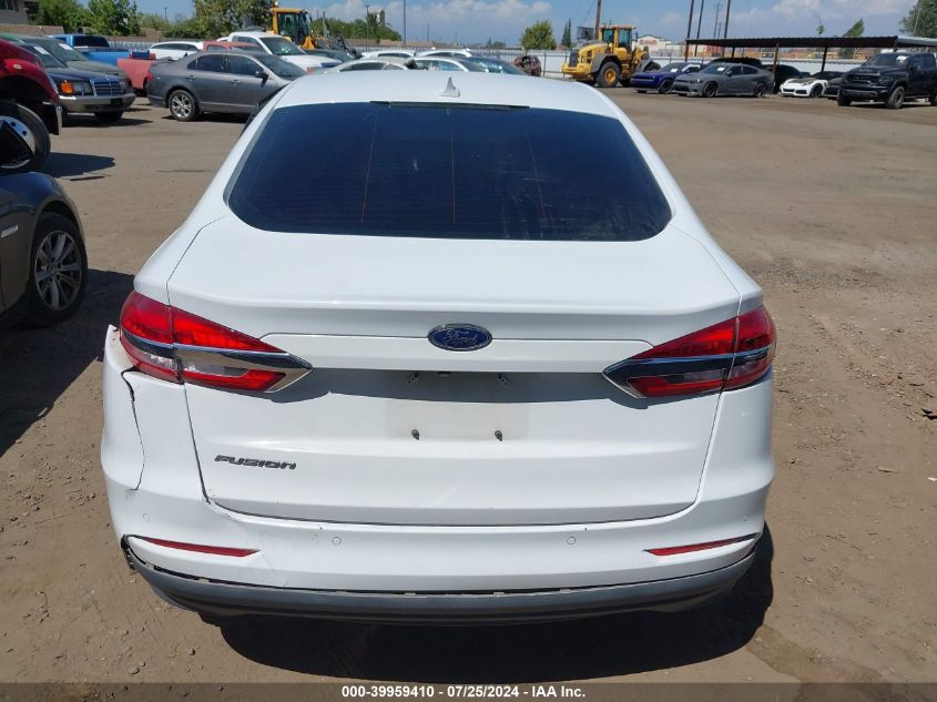 2020 Ford Fusion Se VIN: 3FA6P0H76LR129166 Lot: 39959410