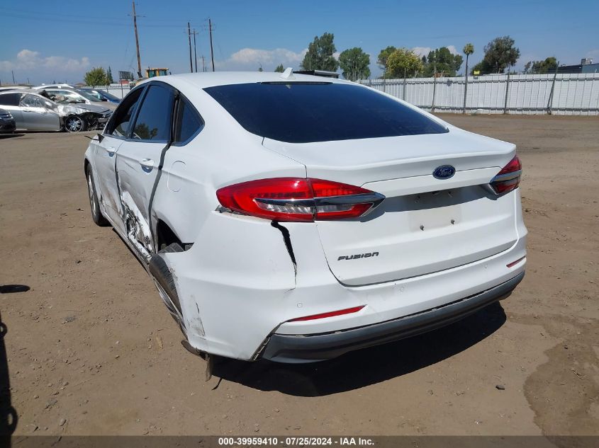 2020 Ford Fusion Se VIN: 3FA6P0H76LR129166 Lot: 39959410