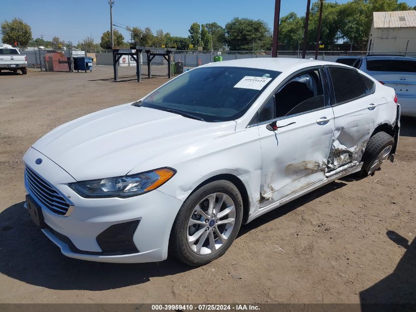 2020 Ford Fusion Se VIN: 3FA6P0H76LR129166 Lot: 39959410