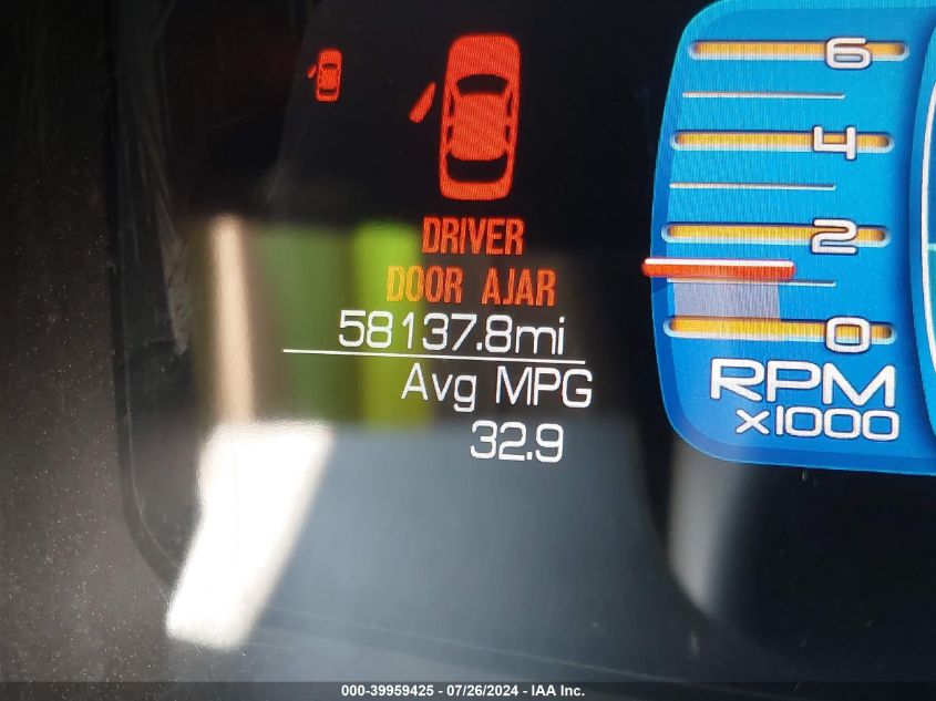 2010 Ford Fusion Hybrid VIN: 3FADP0L37AR225168 Lot: 39959425