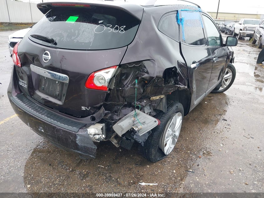 JN8AS5MT7CW250308 2012 Nissan Rogue Sv