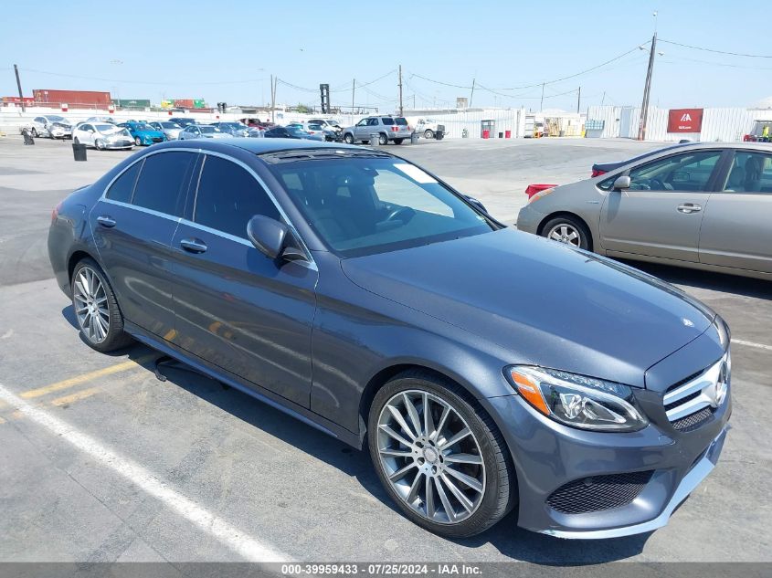 55SWF4JB2GU164778 2016 MERCEDES-BENZ C CLASS - Image 1