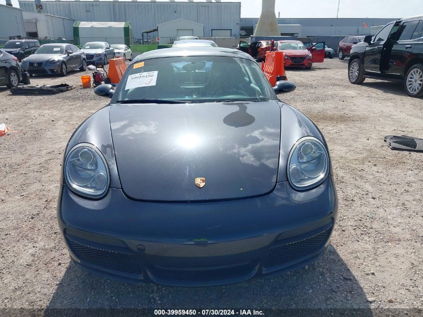 2006 Porsche Cayman S VIN: WP0AB29846U785742 Lot: 39959450