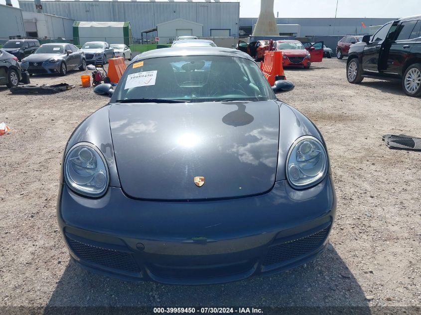 2006 Porsche Cayman S VIN: WP0AB29846U785742 Lot: 39959450