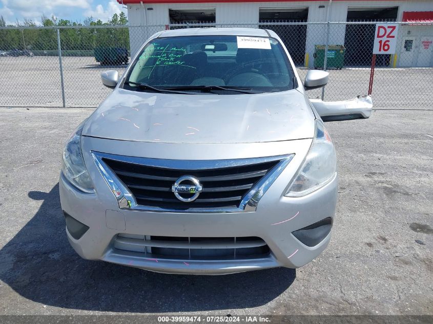 2018 Nissan Versa 1.6 Sv VIN: 3N1CN7APXJL822993 Lot: 39959474