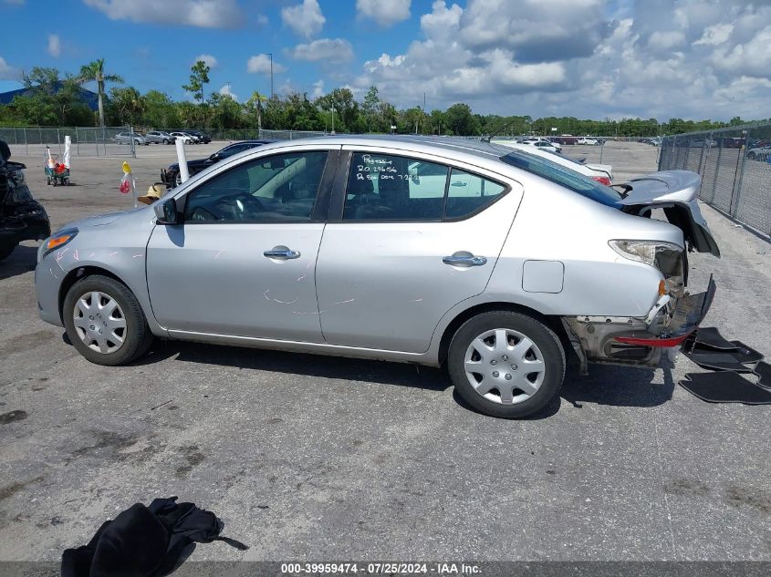 2018 Nissan Versa 1.6 Sv VIN: 3N1CN7APXJL822993 Lot: 39959474