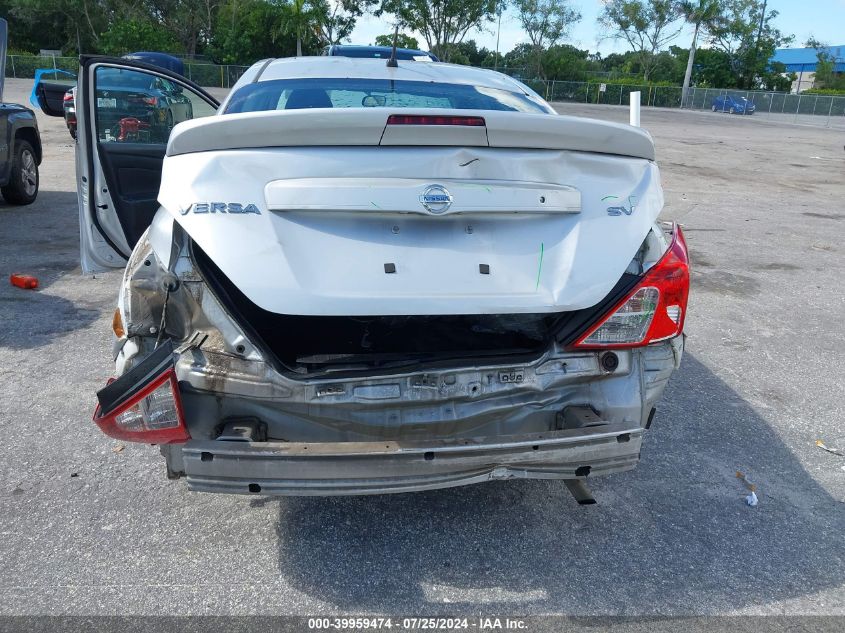 2018 Nissan Versa 1.6 Sv VIN: 3N1CN7APXJL822993 Lot: 39959474