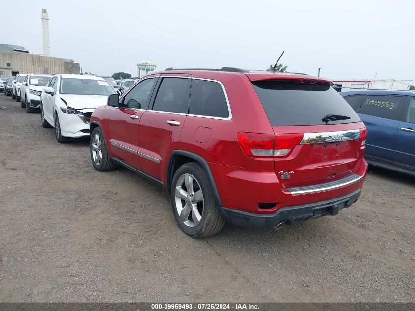 2011 Jeep Grand Cherokee Overland VIN: 1J4RR6GT9BC560336 Lot: 39959493