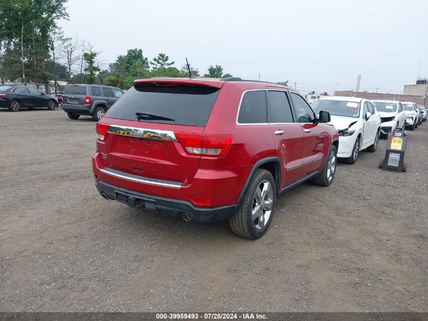 2011 Jeep Grand Cherokee Overland VIN: 1J4RR6GT9BC560336 Lot: 39959493