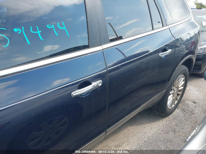 2012 Buick Enclave Leather VIN: 5GAKRCED6CJ343844 Lot: 39959494