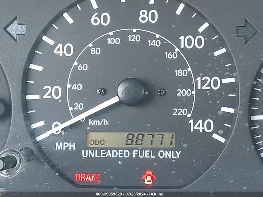 1999 Toyota Camry Le VIN: JT2BG22K5X0376825 Lot: 39959528