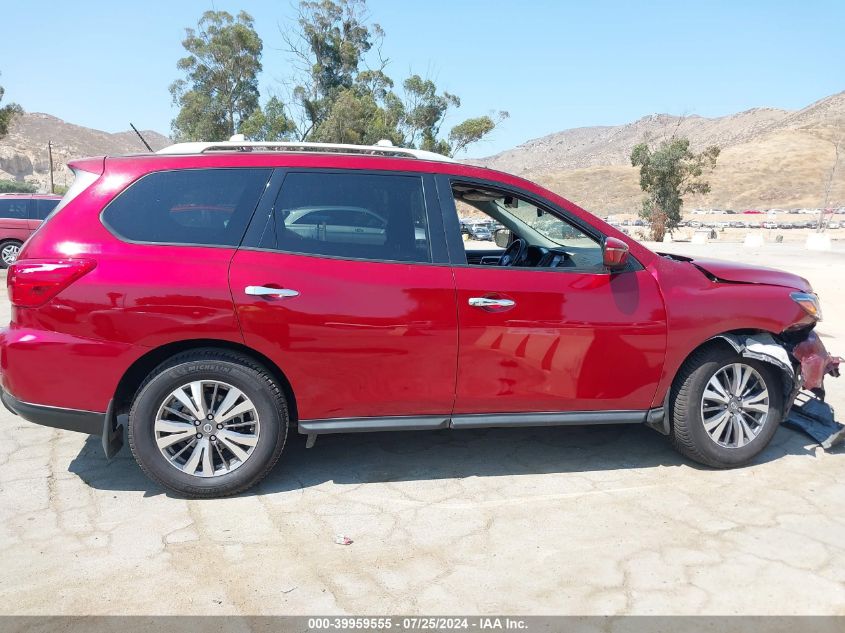 2018 Nissan Pathfinder Sv VIN: 5N1DR2MN5JC679218 Lot: 39959555