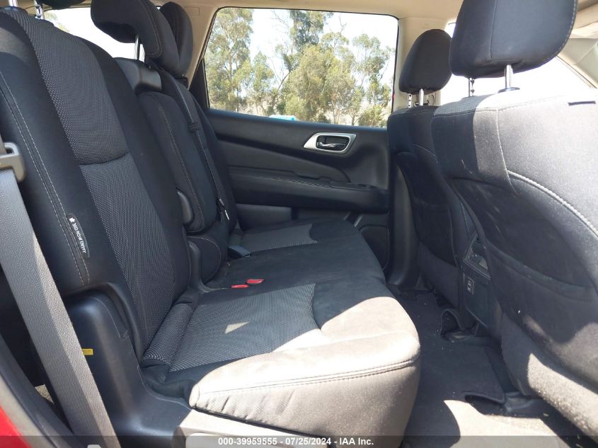 2018 Nissan Pathfinder Sv VIN: 5N1DR2MN5JC679218 Lot: 39959555