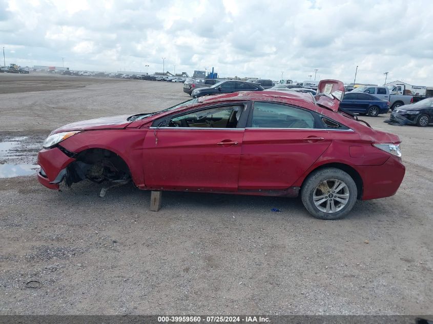 5NPEB4AC0EH827037 2014 Hyundai Sonata Gls