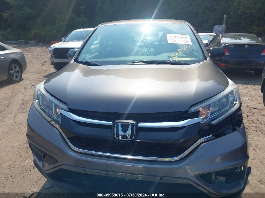 2015 Honda Cr-V Lx VIN: 5J6RM4H31FL056953 Lot: 39959615