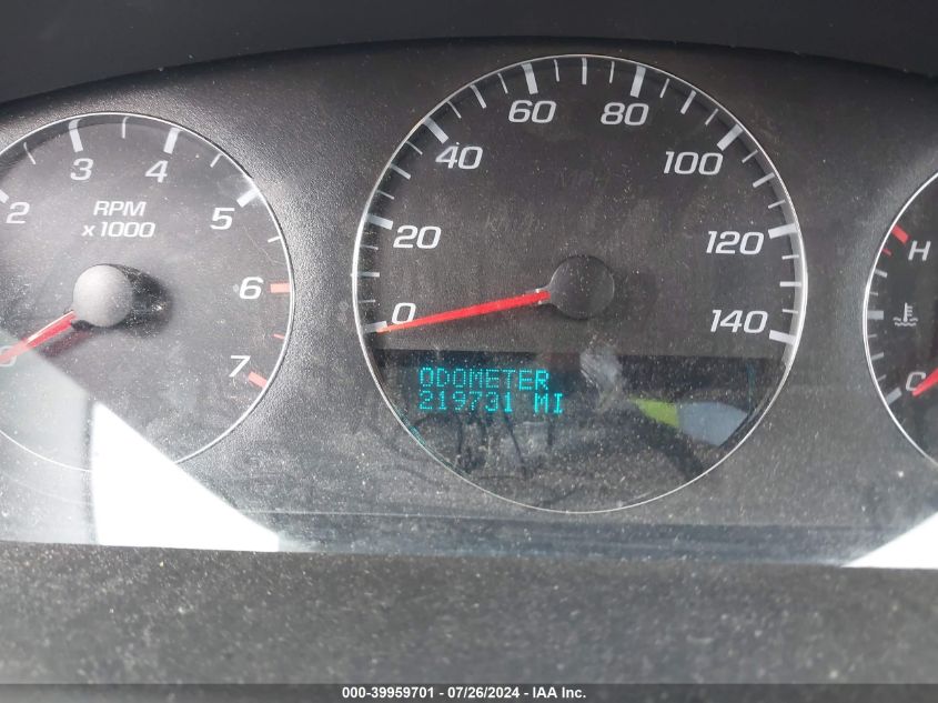 2009 Chevrolet Impala Lt VIN: 2G1WT57K391140091 Lot: 39959701