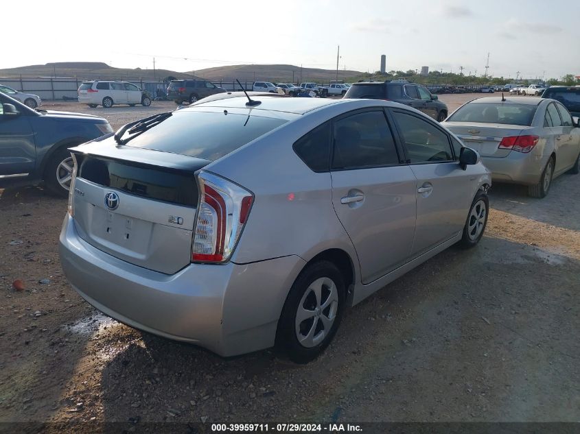 JTDKN3DU8D0344139 2013 Toyota Prius Three