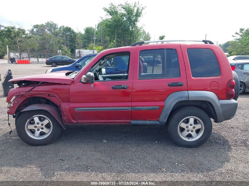 2006 Jeep Liberty Sport VIN: 1J4GK48K16W147918 Lot: 39959733