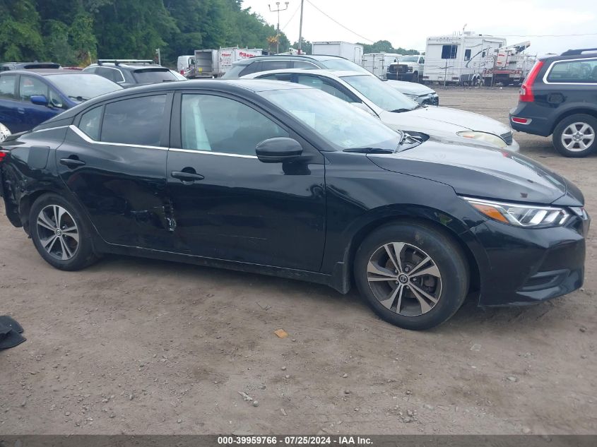 2020 Nissan Sentra Sv Xtronic Cvt VIN: 3N1AB8CV9LY210923 Lot: 39959766