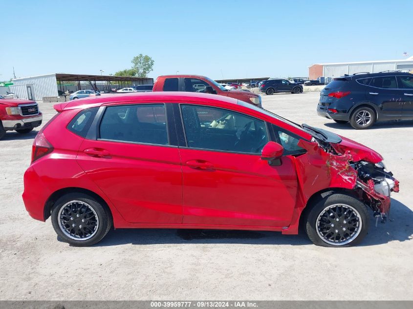 2019 Honda Fit Lx VIN: 3HGGK5H41KM720180 Lot: 39959777