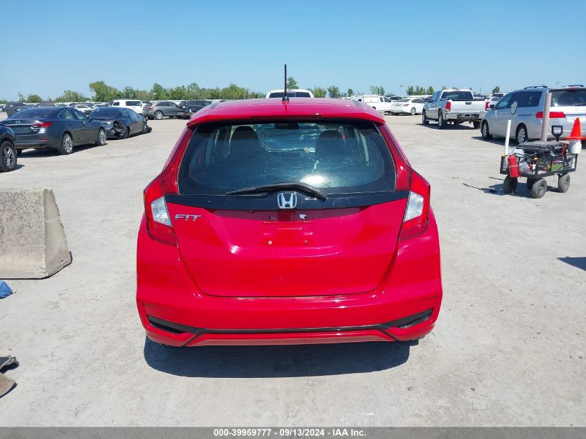 2019 Honda Fit Lx VIN: 3HGGK5H41KM720180 Lot: 39959777