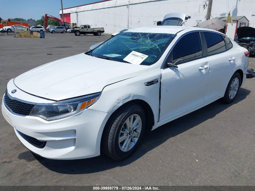 2016 Kia Optima Lx VIN: KNAGT4L30G5107014 Lot: 39959779