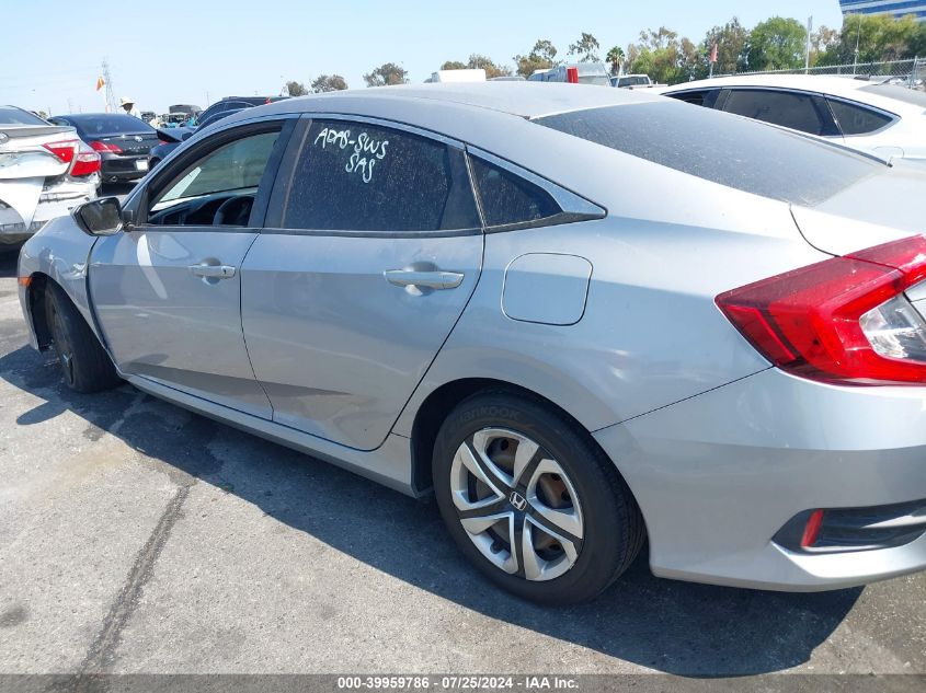 2018 Honda Civic Lx VIN: 2HGFC2F53JH507845 Lot: 39959786