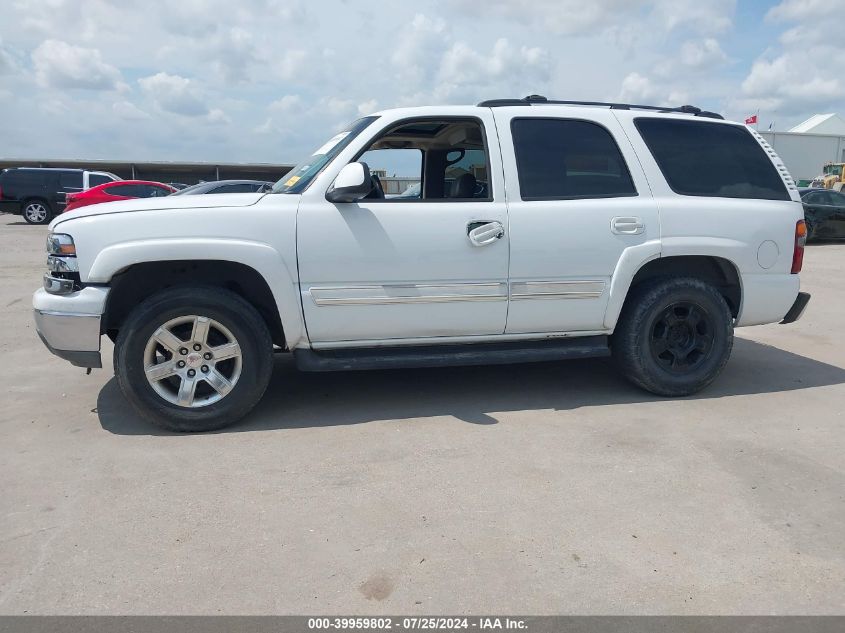 2005 Chevrolet Tahoe Lt VIN: 1GNEK13T95J110727 Lot: 39959802