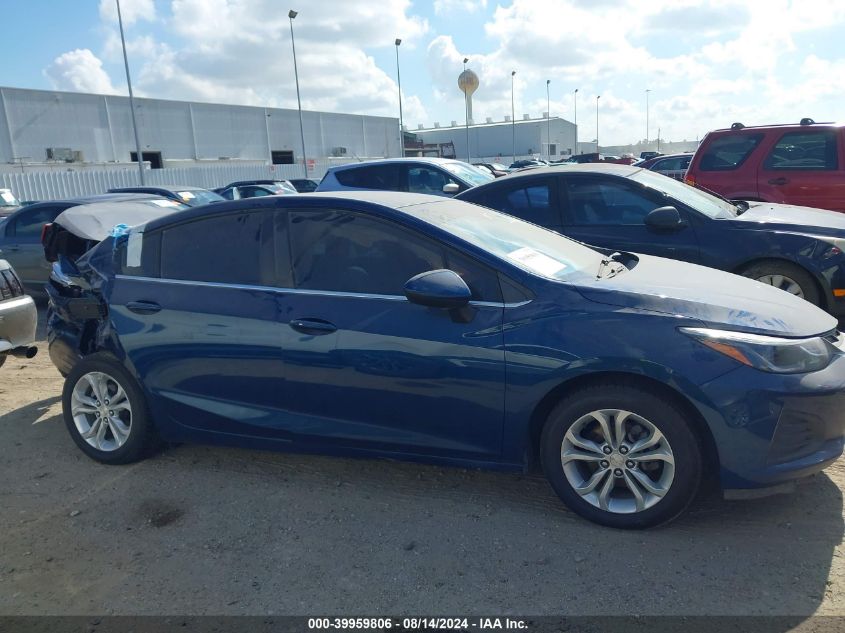 2019 Chevrolet Cruze Lt VIN: 1G1BE5SM1K7125065 Lot: 39959806