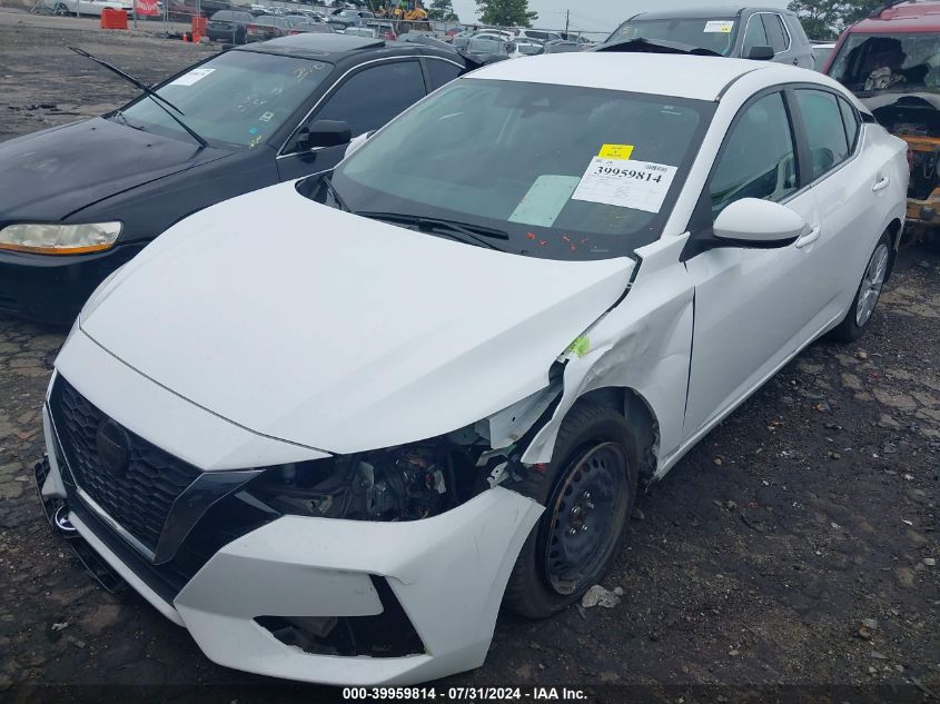 2021 Nissan Sentra S Xtronic Cvt VIN: 3N1AB8BV4MY276184 Lot: 39959814