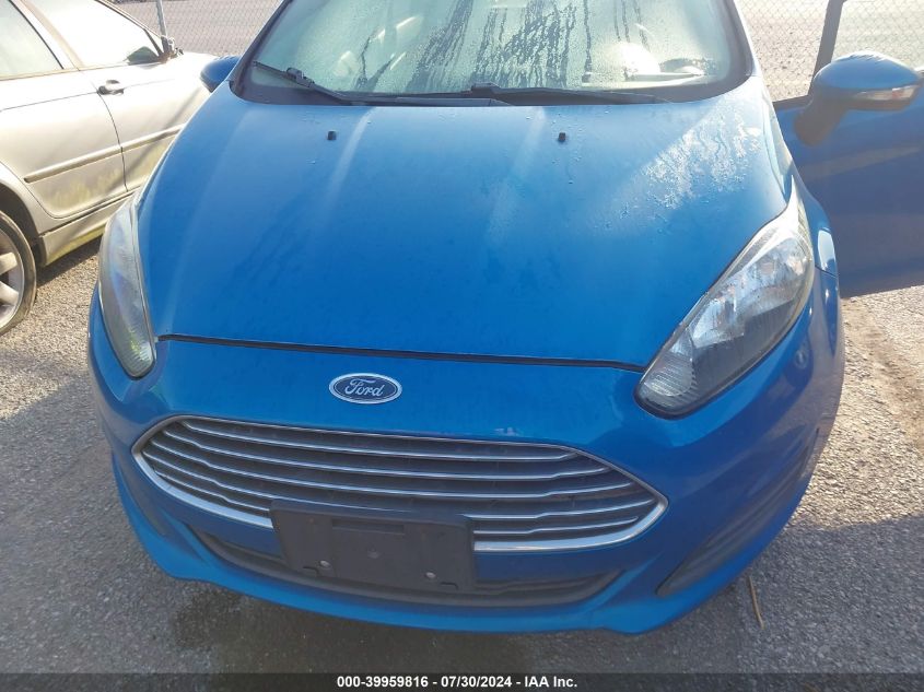 2014 Ford Fiesta Se VIN: 3FADP4BJ2EM166122 Lot: 39959816