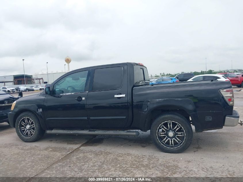 2004 Nissan Titan Le VIN: 1N6AA07A04N533035 Lot: 39959821