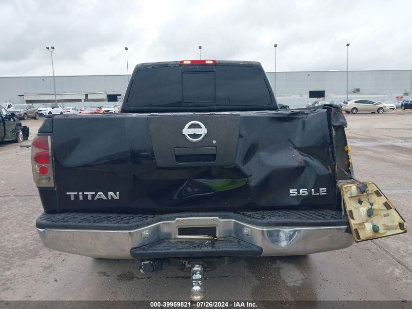 2004 Nissan Titan Le VIN: 1N6AA07A04N533035 Lot: 39959821