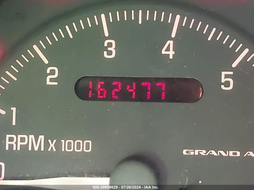 2000 Pontiac Grand Am Gt VIN: 1G2NW12E7YM794166 Lot: 39959829