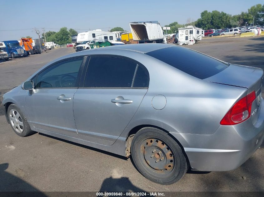 2006 Honda Civic Lx VIN: JHMFA15576S006178 Lot: 39959840