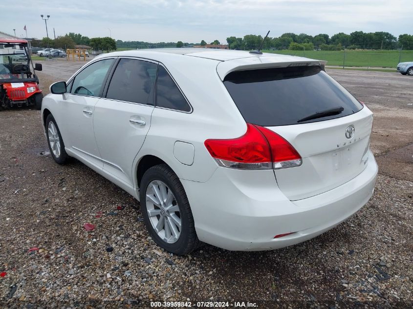 2012 Toyota Venza Le/Xle VIN: 4T3BA3BB7CU031798 Lot: 39959842