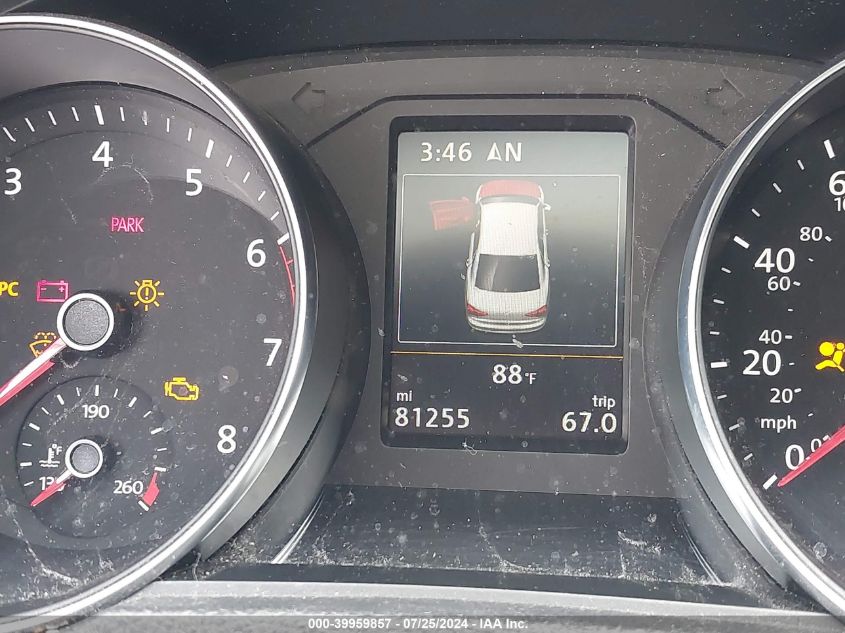 2017 Volkswagen Passat 1.8T Se VIN: 1VWGT7A33HC065035 Lot: 39959857