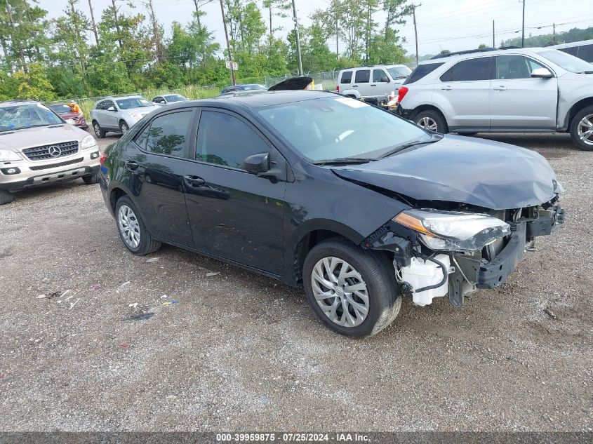 2018 Toyota Corolla Le VIN: 5YFBURHE4JP848844 Lot: 39959875