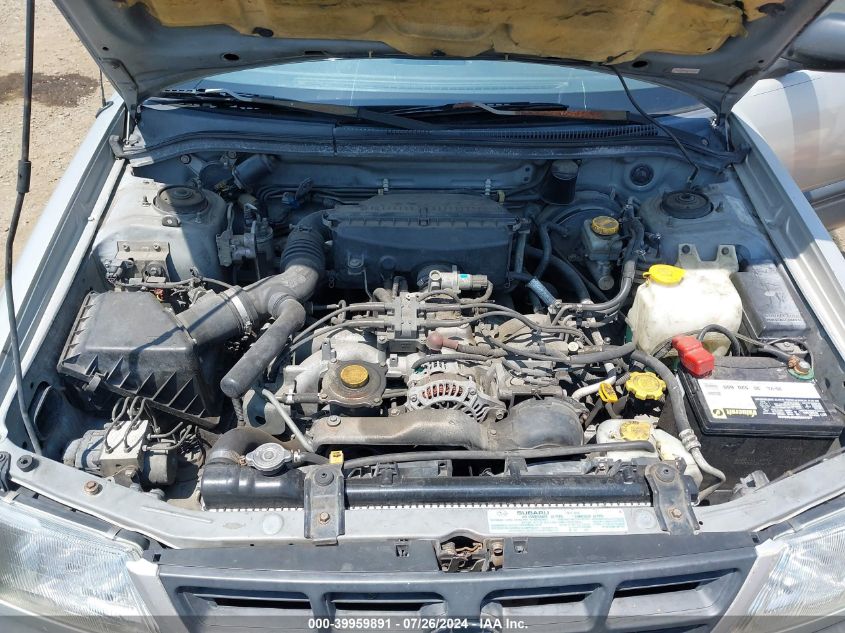 1999 Subaru Forester L VIN: JF1SF6350XH709305 Lot: 39959891