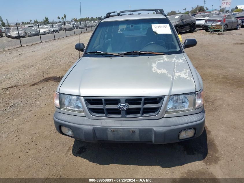 1999 Subaru Forester L VIN: JF1SF6350XH709305 Lot: 39959891