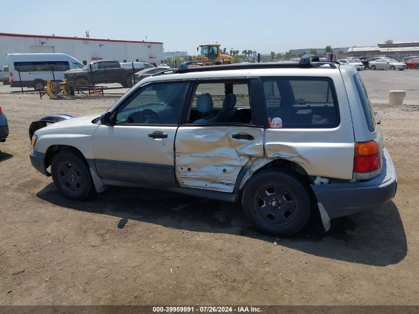 1999 Subaru Forester L VIN: JF1SF6350XH709305 Lot: 39959891